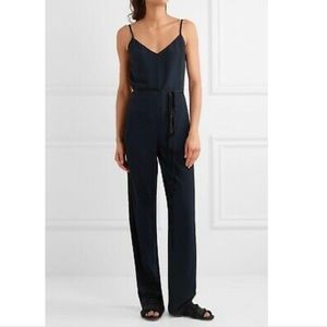 Rag and Bone Silk Crepe Rosa Jumpsuit